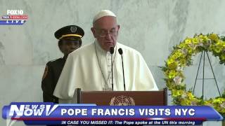 FNN Pope Speaks in English at the UN [upl. by Slack]