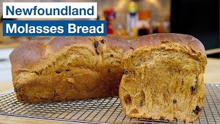 🔵 Down Home Newfoundland Molasses Raisin Bread [upl. by Ayimat]