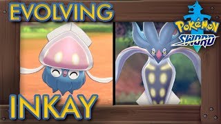 Pokémon Sword amp Shield  How to Evolve Inkay into Malamar [upl. by Nosahc]