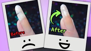 I kept a broken nail on for 6 MONTHS  How to fix a broken nail [upl. by Memory639]