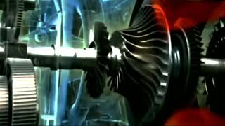 Helicopter turboshaft ignition combustor chamber Turbomeca Makila 2A1 animation [upl. by Julietta]