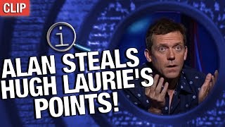 QI  Alan Steals Hugh Lauries Points [upl. by Tymothy]