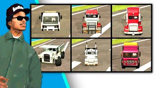 How to get all Trucks in GTA San Andreas All Locations [upl. by Hy]