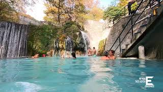 Pozar Thermal Baths thermal springs and beautiful Edessa waterfalls [upl. by Kendra]