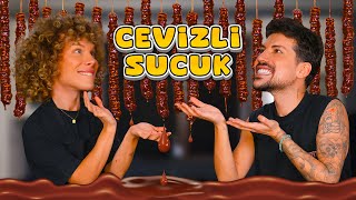 CEVİZLİ SUCUK YAPTIK [upl. by Zrike681]