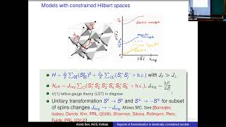 quotAspects of thermalization in kinetically constrained modelsquot by Prof Arnab Sen IACS Kolkata [upl. by Aicertap]