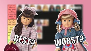 Ranking ALL The American Girl Historical Dolls As a NonCollector [upl. by Grayce]