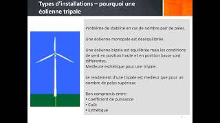 Cours Energie éolienne leçon 1 [upl. by Nielsen547]