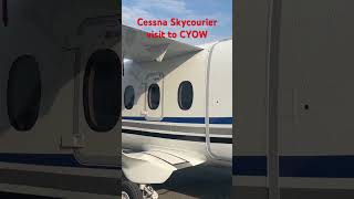 Cessna Skycourier’s first visit to Ottawa [upl. by Sivrep461]