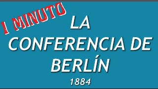 1884 El reparto de África entre las potencias en 1 minuto [upl. by Atnuahs]