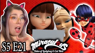 CONFRONTATION  Miraculous Ladybug S5 E21 REACTION  Zamber Reacts [upl. by Liatnahs]