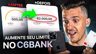 C6 BANK  COMO AUMENTAR O LIMITE DO CARTÃO DE CRÉDITO 2023 [upl. by Khalid]