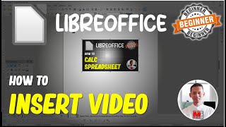 Libreoffice How To Insert Video [upl. by Durrell]