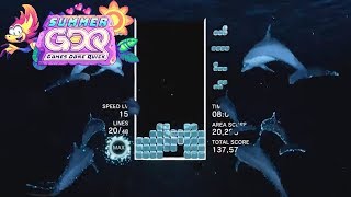 Tetris Effect by HardDrop in 3407 SGDQ2019 [upl. by Ayim189]