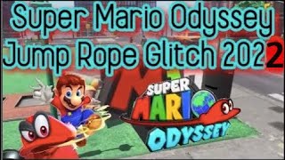 Super Mario Odyssey Jump Rope Glitch 2023 [upl. by Dorkus]