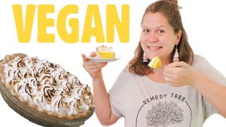 How to Make Vegan Lemon Meringue Pie [upl. by Innavoeg539]