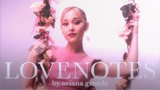 Ariana Grande  Love Notes Perfume Commercial 4K [upl. by Nekciv]