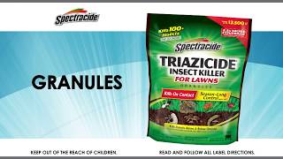 How to Use Spectracide® Triazicide® Insect Killer For Lawns Granules [upl. by Ban]