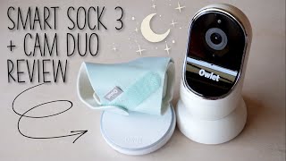 Owlet Smart Sock 3  Cam Monitor Duo Review [upl. by Brine]