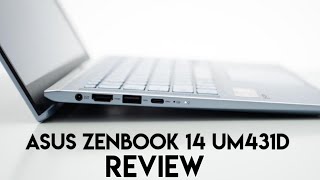 ASUS ZenBook 14 UM431D Review  Premium Laptop at Affordable Price [upl. by Intyre]