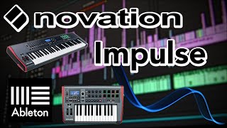 Novation Impulse MIDI Controller  Features Overview and Review [upl. by Siurtemed]