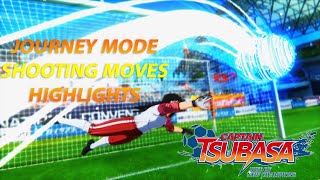 Captain Tsubasa Rise Of New Champions  Shooting moves  Highlights [upl. by Lourdes]