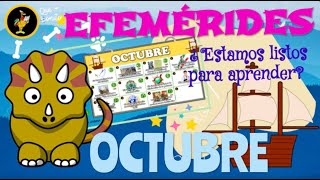 EFEMÉRIDES OCTUBRE [upl. by Barcot27]