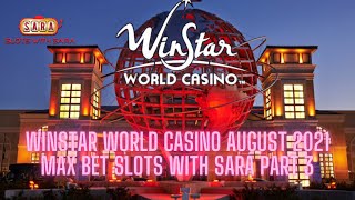 Winstar World Casino Max Bet Slots Jackpots [upl. by Eirrac370]