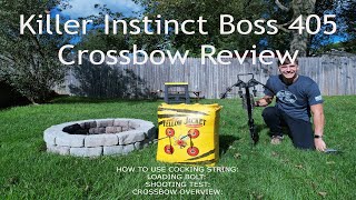 Killer Instinct 405 Crossbow updated video [upl. by Easter]