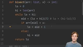 Binary Search  A Different Perspective  Python Algorithms [upl. by Goraud]