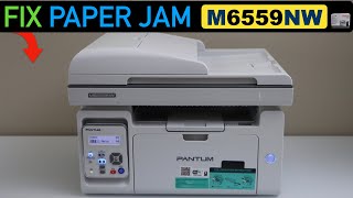 Pantum M6559NW Paper Jam [upl. by Stephen]