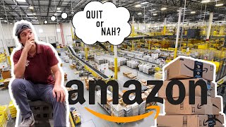 DAY IN THE LIFE Working at an AMAZON Warehouse Inside Footage [upl. by Llekim946]