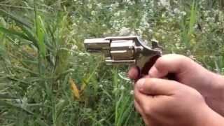 Shooting Colt 38 Detective Special Nickel Plated [upl. by Nairam30]