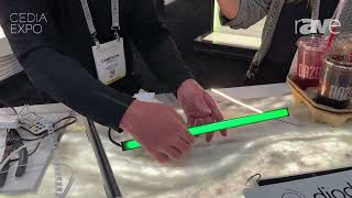 CEDIA Expo 2024 Lucetta Presents STREAMLITE Dotless Linear Tape Light [upl. by Yecam]