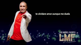 Aunque me duela Luis Miguel Fuentes Video Lyric [upl. by Silvan]