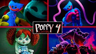 ALL TRAILERS POPPY PLAYTIME CHAPTER 3 VS CHAPTER 4 VS CHAPTER 2 AND CHAPTER 1 [upl. by Okechuku]