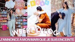 JANNONCE A MON MARI QUE JE SUIS ENCEINTE🤰SA REACTION PREPARATIFS DE LA SURPRISE🎊 EPS 2 [upl. by Kapor]