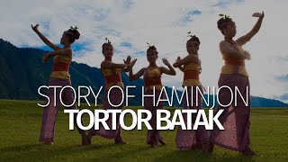 Samosir Island Dancer  Story Of Haminjon  Tortor Batak [upl. by Acirt]