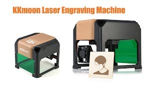 KKmoon K5 Mini BT Laser Engraving Machine Desktop Carving Machine [upl. by Sadira]