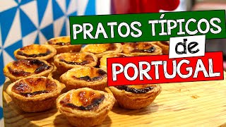 PRATOS PORTUGUESES pra você provar numa VIAGEM a PORTUGAL [upl. by Roshan]