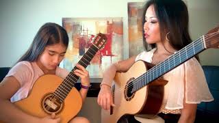 Concerto de Aranjuez  Adagio by Thu Le and daughter [upl. by Docila683]