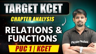 RELATIONS amp FUNCTIONS  Target KCET Series  Maths  PUC 1  KCET [upl. by Agnesse14]