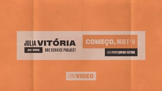 Julia Vitoria  Começo Meio e Fim  Mais Perto Quero Estar Lyric Video [upl. by Darrell388]