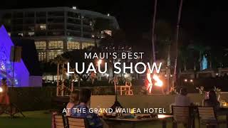 Luau at Grand wailea in Maui [upl. by Lucchesi876]