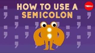 How to use a semicolon  Emma Bryce [upl. by Ariana]