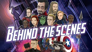 Behind The Scenes  Avengers Endgame HISHE [upl. by Aleece]