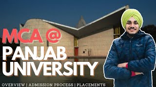 MCA  Panjab University Chandigarh  Eligibility  Fee structure  Placements  Admission Process [upl. by Daniala]