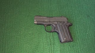 How to disassemble Sig Sauer P 238 for cleaning [upl. by Ferrel763]