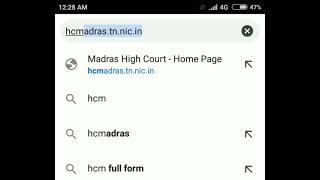 How To Check your High Court Madras amp Madurai Bench Case Status Online in Tamil  e Court Services [upl. by Buna377]