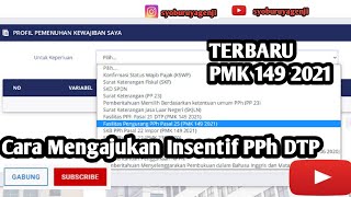 cara mengajukan insentih PPh ditanggung pemerintah [upl. by Iruj]